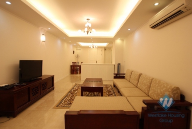 Nice apartment with full furniture available for rent in Ciputra, Hanoi.